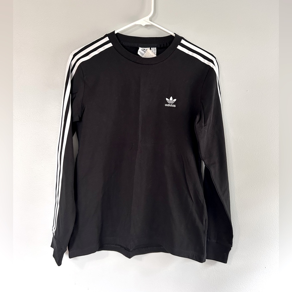 NWT Adidas black long sleeve shirt